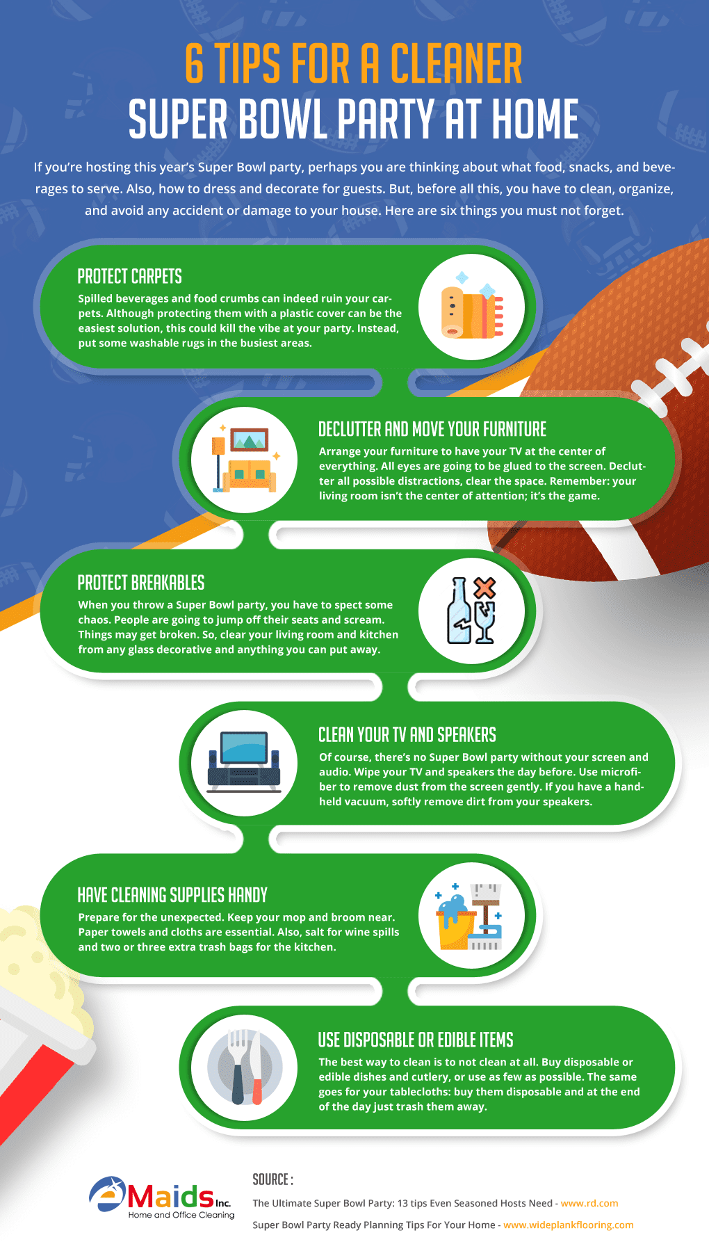 eMaids-of-New-York-City-6-Tips-For-a-Cleaner-Super-Bowl-Party-at-Home