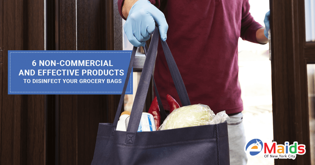 6 Non-commercial And Effective Products To Disinfect Your Grocery Bags