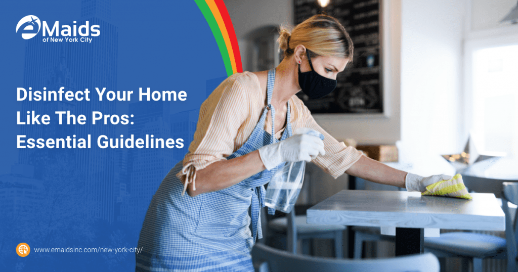 eMaids of NYC Disinfect Your Home Like The Pros Essential Guidelines