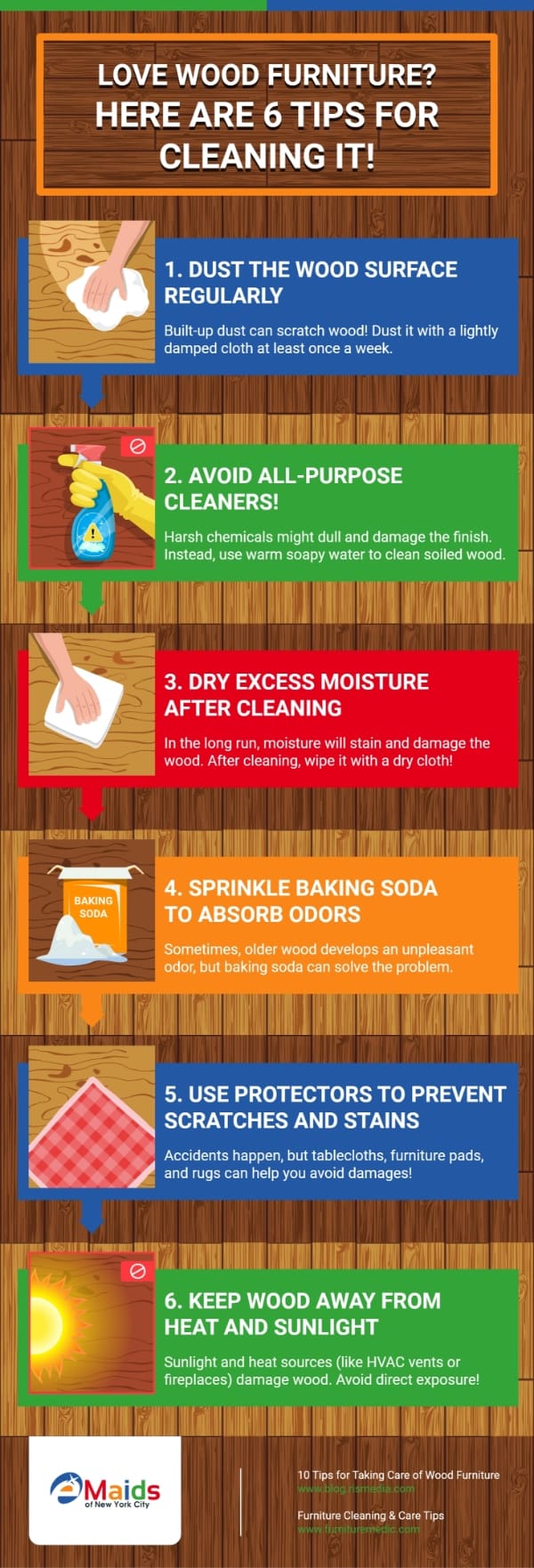 eMaids of NYC - Love Wood Furniture Here Are 6 Tips For Cleaning It!